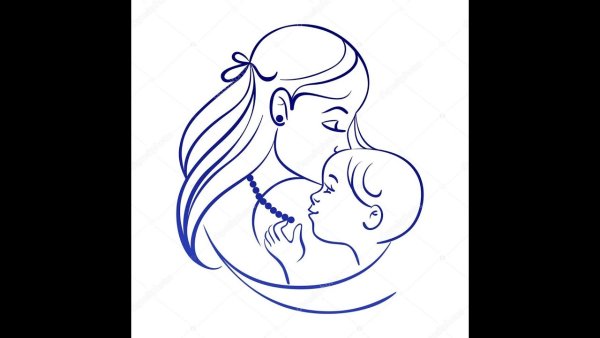 Рисунок ко Дню матери