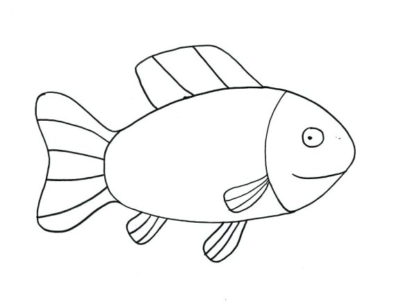 Рисование рыбки