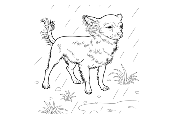 Каштанка Чехов раскраска