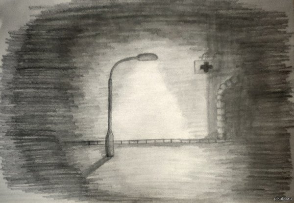 Ночь простым карандашом