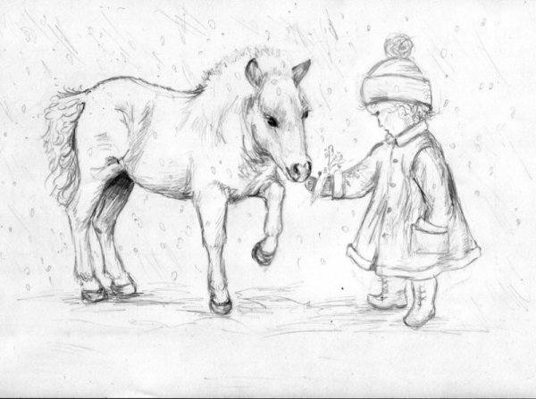 Тематические рисунки карандашом