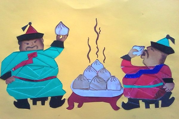 Рисунок Сагаалган для детей