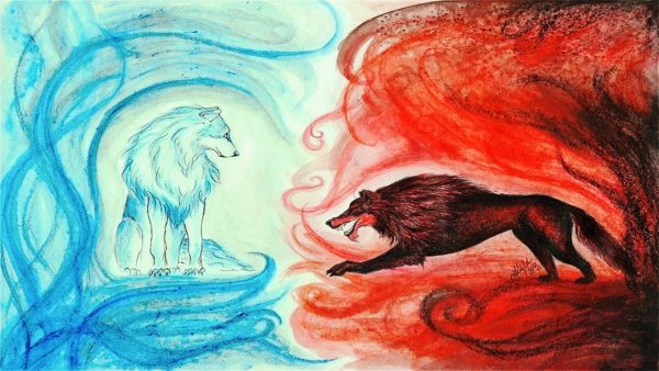 Рисунок на тему добро и зло