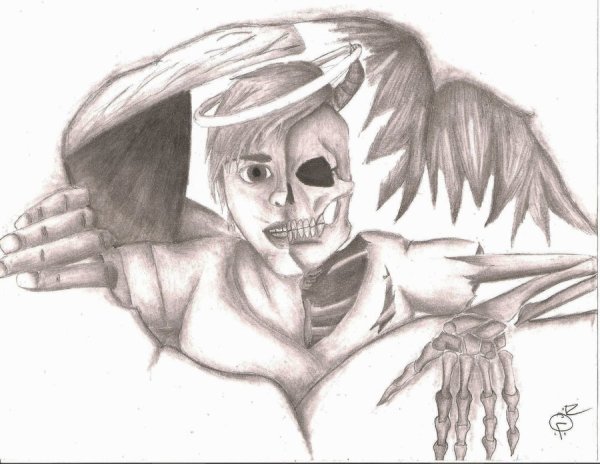 Злые рисунки карандашом