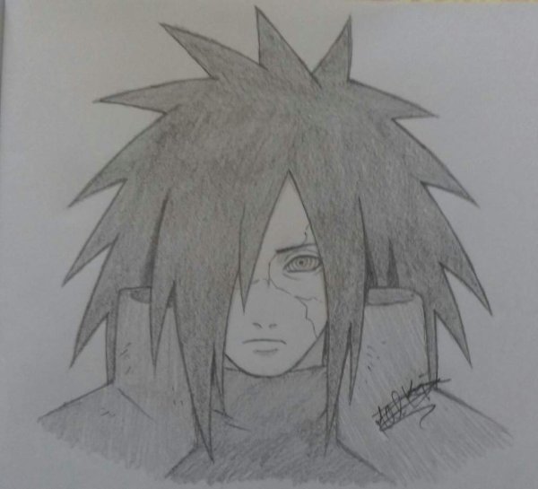 Хаширама Сенджу срисовывать