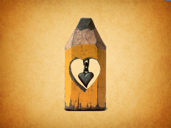 Далтон Гетти резьба по грифелю карандаша