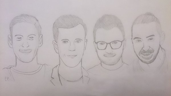 Антон Шастун для срисовки