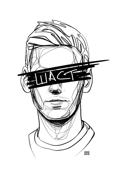 Антон Шастун и Арсений Попов карандашом