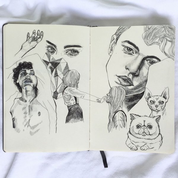 Антон Шастун рисунок