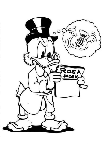 Скрудж макдак черная белая