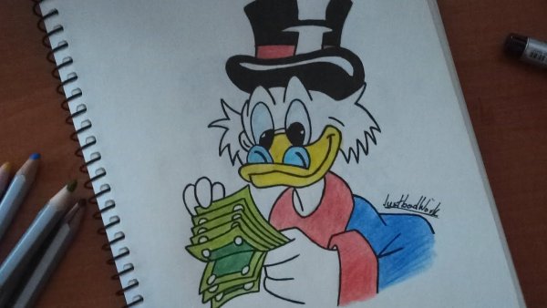 Скрудж поэтапно