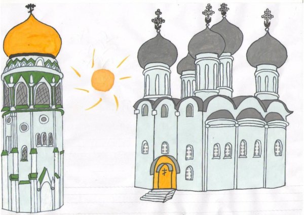 Софийский собор Вологда раскраска