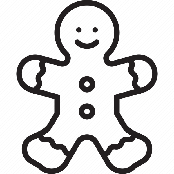 Новогодние рисунки имбирный пряник