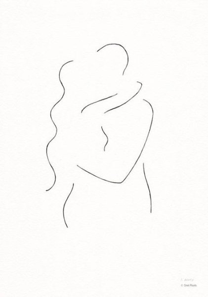 Минимализм тело девушки