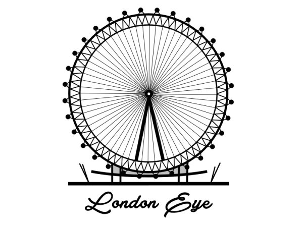 Колесо обозрения Лондонский глаз