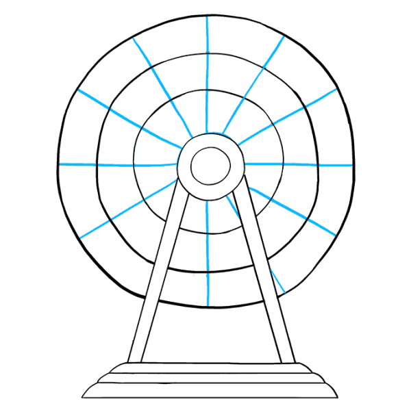 Колесо обозрения для рисования