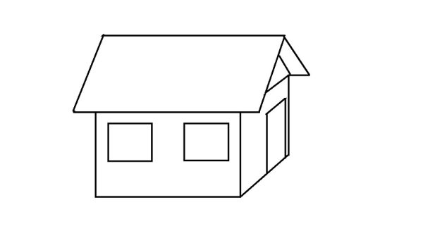 Домик для рисования