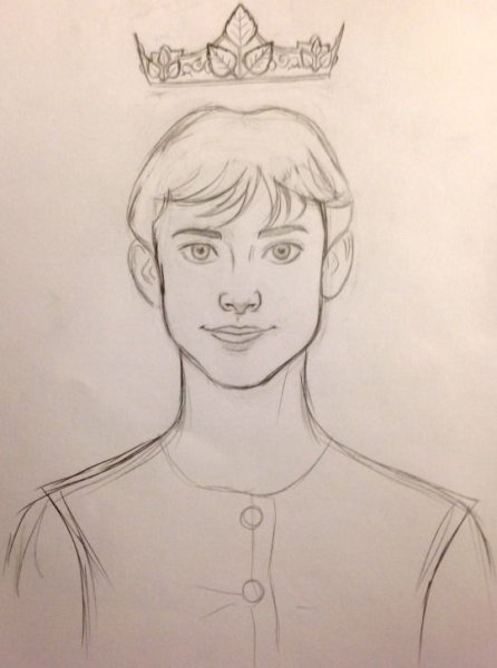 Эдмунд Певенси рисунки