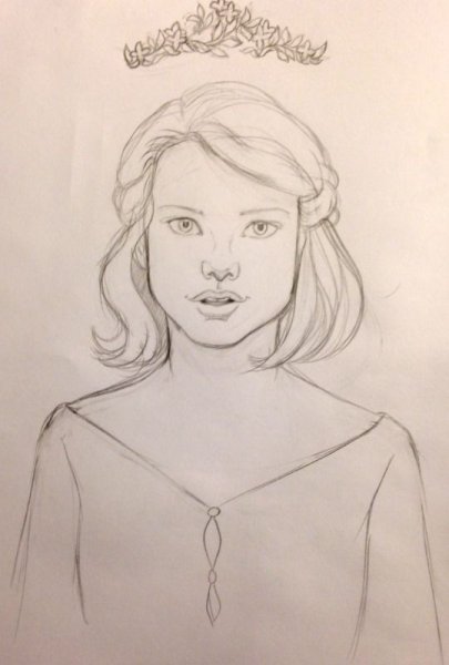 Люси хроники Нарнии рисунок