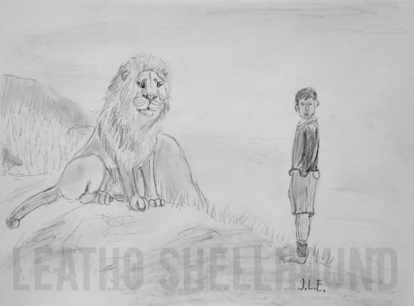 Лев Аслан хроники Нарнии рисунок