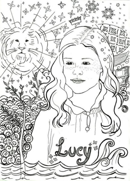 Хроники Нарнии раскраска