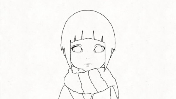 Хината Чиби для срисовки