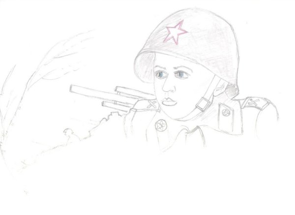 Сын полка раскраска