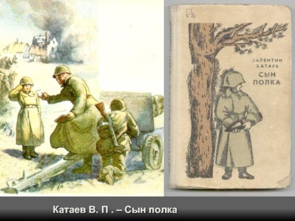 Иллюстрации к рассказу сын полка Катаев