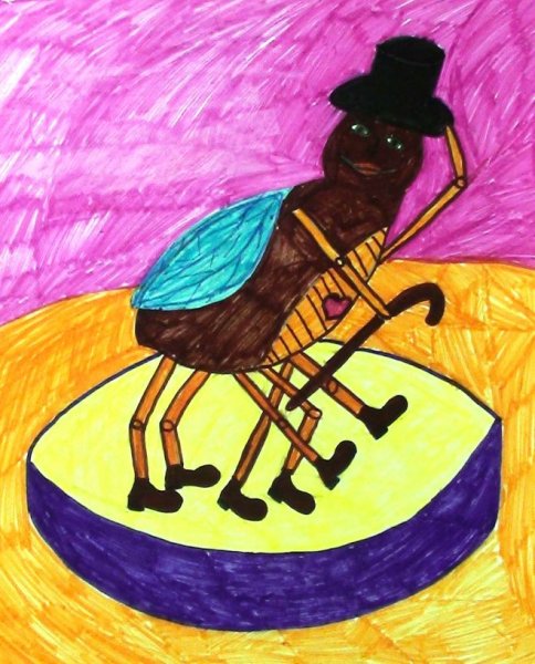 Блоха иллюстрация