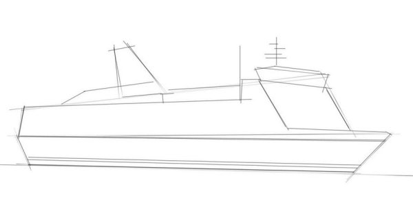 Паром рисунок