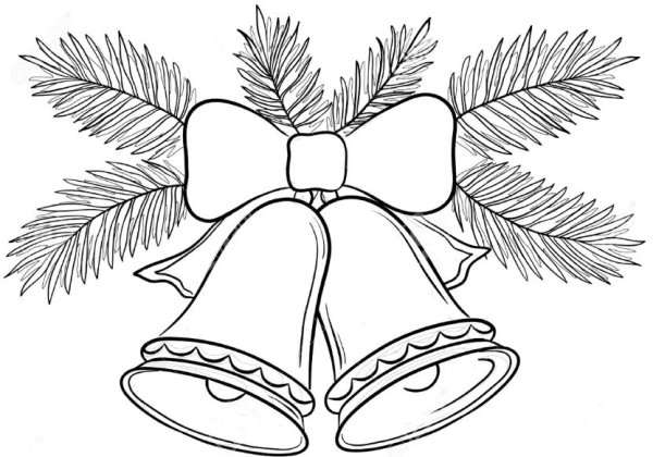 Новогодняя раскраска