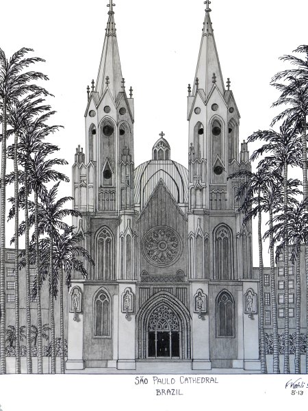 Вестминстерское аббатство Северный фасад