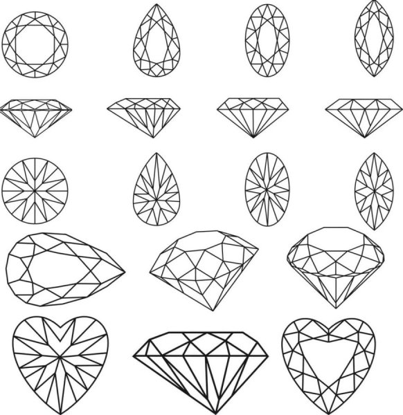 Стилизованные Кристаллы