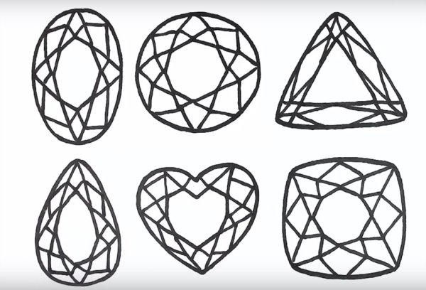 Бриллиант рисунок