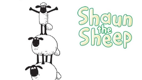 Барашек Шон нарисованный