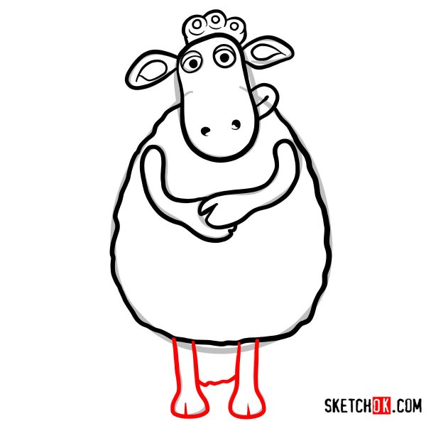 Барашек из мультика