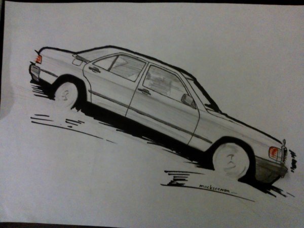 Mercedes w201 Art