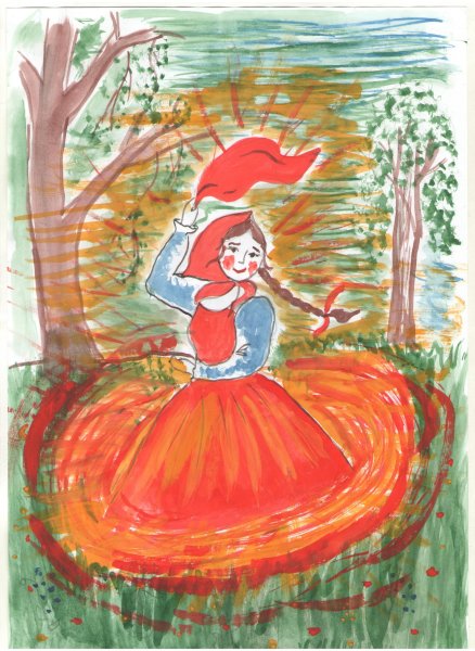 Произведение Бажова Огневушка поскакушка