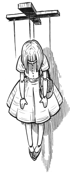 Марионетка рисунок