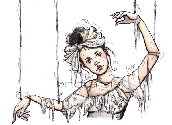 Марионетка картинки для срисовки