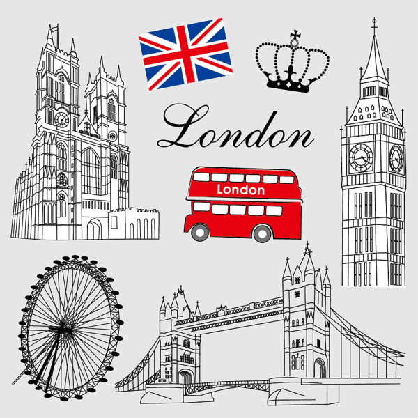 Башня Биг Бен раскраска