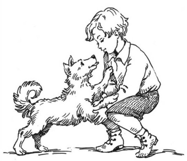 Иллюстрация к повести Толстого детство Никиты