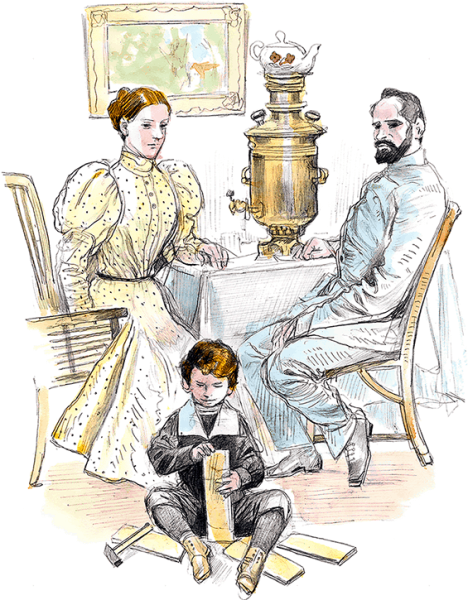 Иллюстрации к повести детство Толстого