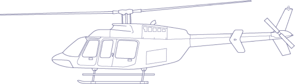Вертолет сбоку рисунок