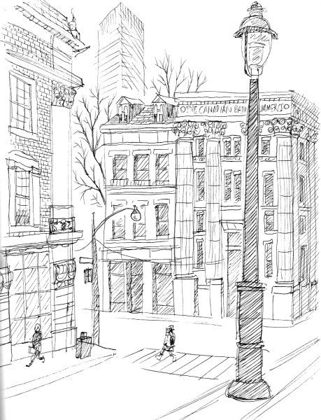 Эскиз города