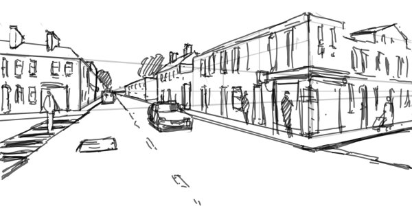 Перспектива улицы