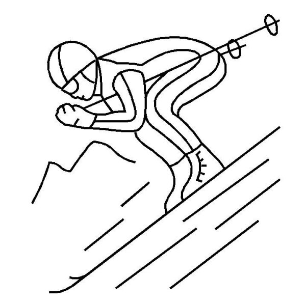 Спортивные рисунки