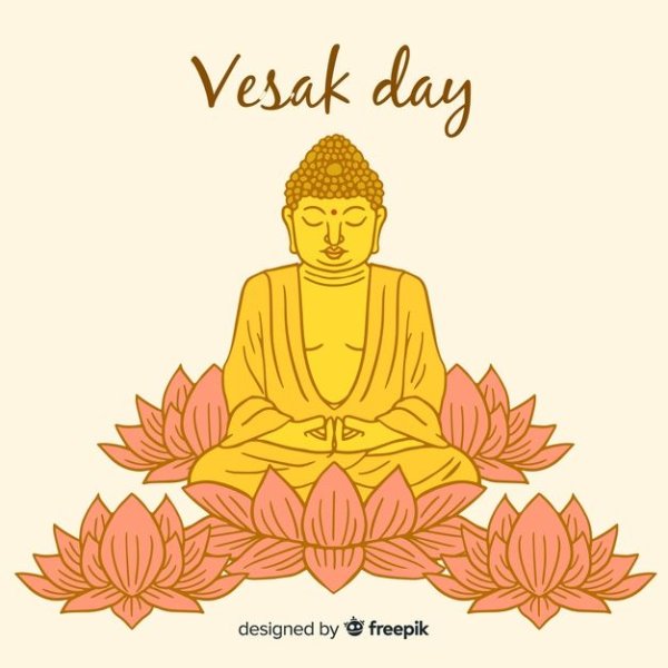 Будда карандашом легко