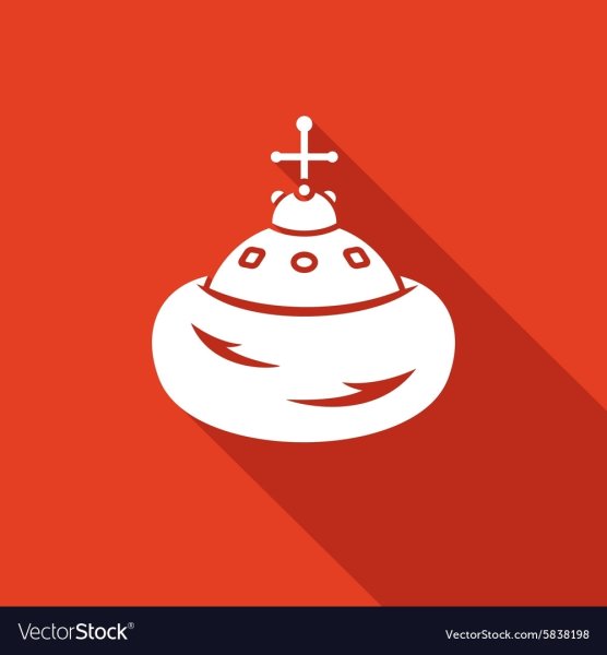 Рисунок императорской короны Российской империи Александр 3