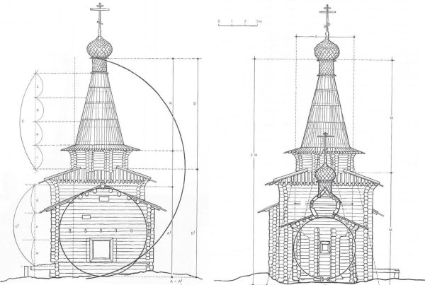 Храм карандашом